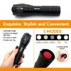 SAMLITE LED Flashlight High Powered  1200 Lumens Bright Zoomable Spotlight or Floodlight - 5 Modes - Brightest Ultra Light, Pocket Size, Waterproof, Tactical - Camping, Travel, Emergencies view 4