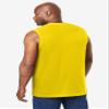 KingSize Men's Big & Tall Shrink-Less Lightweight Muscle T-Shirt - 8XL, Cyber Yellow view 2