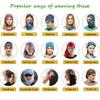 Tiger Sun Scarf Camo Headwear Face Scarf Headband Neck Gaiter Cap Bandana Balaclava Headwrap Magic Scarf Tube view 4