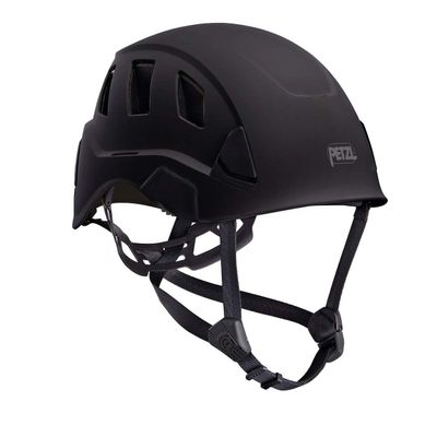 Petzl Strato Vent Rope Access Rescue Black Helmet ANSI Z89.1 OSHA