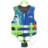 HeySplash Toddler Swim Vest, Kids Floaties Swimming Jacket, Jumper Swimsuit with Adjustable Strap, Float Puddle Vest, Buoyancy Swimwear for Girls and Boys Aged 6-9 Years / 50-80lbs, Indigo view 1