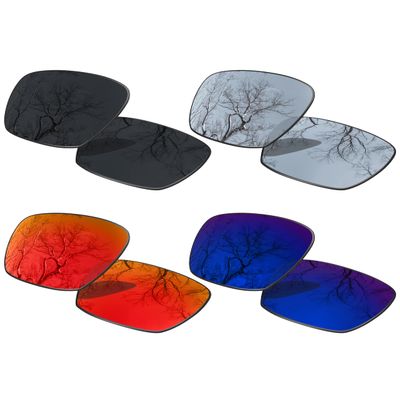 ToughAsNails Set of 4 Polarized Replacement Lenses for Oakley Catalyst Pack-BSFM4