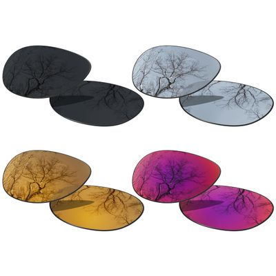Set of 4 Polarized Replacement Lenses for Oakley Felon Pack-BSBM3