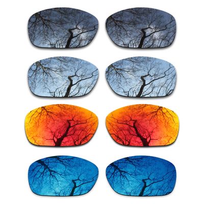 ToughAsNails Set of 4 Polarized Replacement Lenses for Oakley Ten X Pack-BSFM4