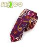 145CM Man's Tie Cotton Slim Necktie Fashion Stars Floral Animal Ties (C27) view 2