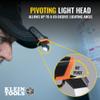 Klein Tools 56402 LED Light, Cap Visor Clip Light has Pivoting Head, 2xAAA Batteries, for Work, Running, Outdoor Hiking, Camping, Fishing view 3