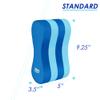 Sunlite Sports EVA 5-Layer Pull Buoy Leg Float - Pool Training Aid, Legs and Hips Support for Adults, Kids, and Beginners, for Swimming Stroke (Standard Dark Blue/Light Blue) view 2