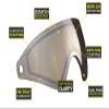 Bunker Kings CMD/Virtue VIO Thermal Paintball Goggle/Mask Replacement Lens - HD Mirror view 2