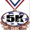 5K Medals, 3" Runner 5K Blue Stars Medal, Great 5K Running Medal Awards Bronze 50 Pack Prime view 1