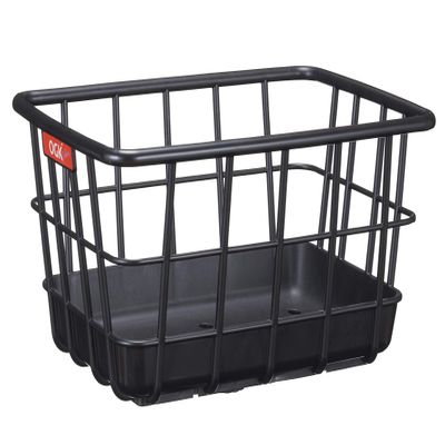 OGK Giken RB-020 (Tube Pipe Reyer Basket) Black Bicycle Basket