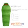 AEGISMAX LETO 7 Degree 700FP Ultra Dry Goose Down Sleeping Bag Ultralight Down Sleeping Bag for Camping and Backpacking for Men & Women (Green, Lengthen) view 2