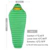 AEGISMAX LETO 7 Degree 700FP Ultra Dry Goose Down Sleeping Bag Ultralight Down Sleeping Bag for Camping and Backpacking for Men & Women (Green, Lengthen) view 3