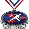5K Medals, 3" Abstract Running Medal, Great 5K Running Medal Awards Silver 50 Pack Prime view 1