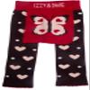 Pavilion Gift Company Izzy & Owie-Butterfly Heart Baby Girl Soft & Stretchy Leggings, Red, 6-12 Months view 1