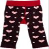Pavilion Gift Company Izzy & Owie-Butterfly Heart Baby Girl Soft & Stretchy Leggings, Red, 6-12 Months view 2