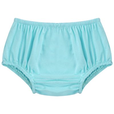 IBTOM CASTLE Baby Girls' Boys Unisex Soft Cotton Ruffle Basic Diaper Cover Bloomers for Toddler Girl Shorts Briefs Panty Underwear Panties (Light Blue)