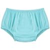 IBTOM CASTLE Baby Girls' Boys Unisex Soft Cotton Ruffle Basic Diaper Cover Bloomers for Toddler Girl Shorts Briefs Panty Underwear Panties (Light Blue) view 1