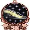 5K Medals, 3" Running Medals, Great 5K Running Medal Awards Bronze 50 Pack Prime view 2