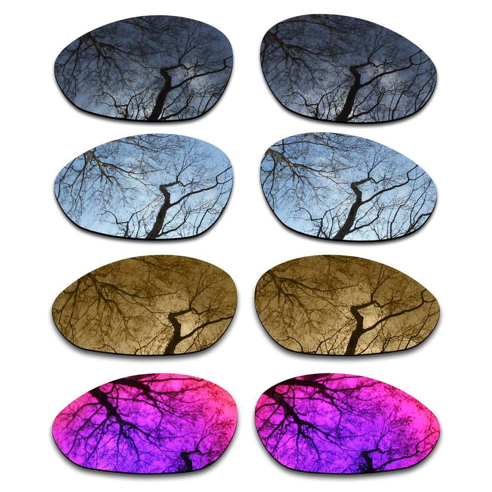 Set of 4 Polarized Replacement Lenses for Oakley Minute 2.0 Pack-BSBM3