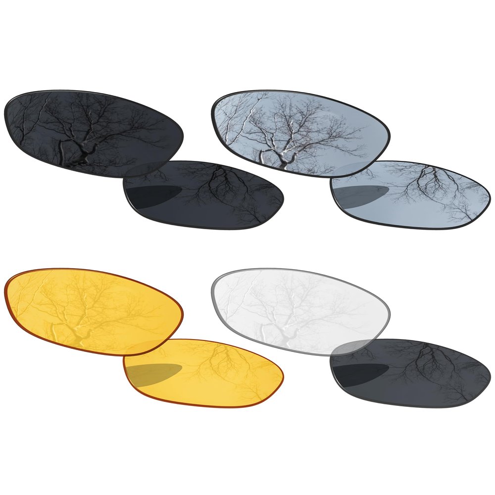 ToughAsNails Set of 4 Replacement Lenses for Oakley Blender Pack-BSHP6
