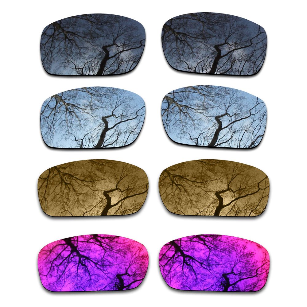Set of 4 Polarized Replacement Lenses for Oakley X Squared Pack-BSBM3