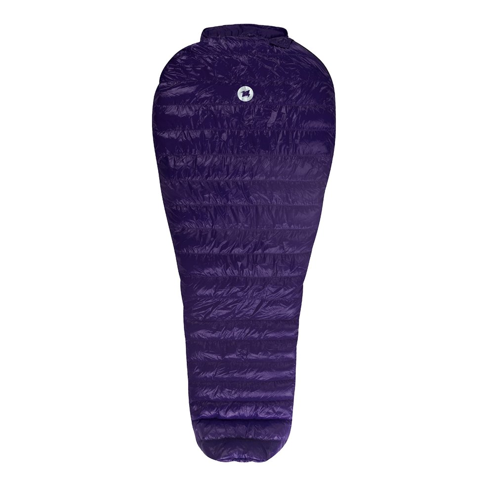 AEGISMAX Nano 5 Degree 700FP Ultra Dry Goose Down Sleeping Bag Ultralight Outdoor Camping Hiking Sleeping Bag for Men & Women (Purple, Lengthen)