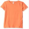 AquaGuard Girls' Big Sportswear Fine Jersey Longer Length T-Shirt, Papaya, XS view 1