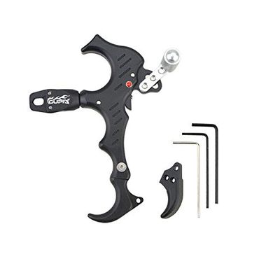 Ace Hunter Archery Bow Release Aids 3 or 4 Finger Grip Thumb Caliper Trigger Automatic