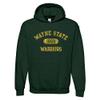 AH20 - Wayne State Warriors Athletic Arch HOODIE - X-Large - Forest view 1