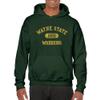 AH20 - Wayne State Warriors Athletic Arch HOODIE - X-Large - Forest view 4