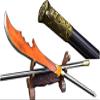 Lin sword,Guandao,Big DAO Sword,Medium Carbon red Blade Blade,kung fu view 1