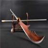 Lin sword,Guandao,Big DAO Sword,Medium Carbon red Blade Blade,kung fu view 4