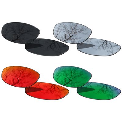 ToughAsNails Set of 4 Polarized Replacement Lenses for Oakley Fives 2.0 Pack-BSFE2