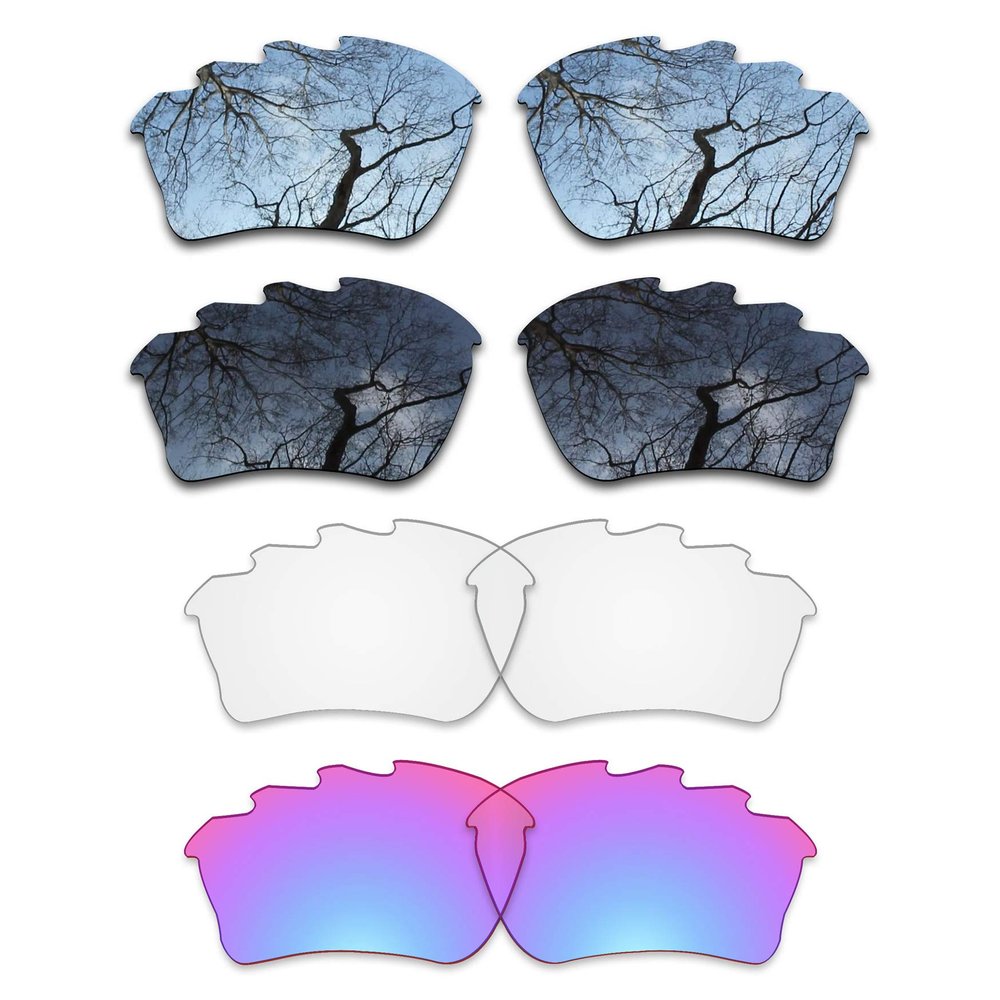 ToughAsNails Set of 4 Replacement Lenses for Oakley Half Jacket XLJ Vented Pack-BSHG5