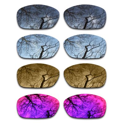 Set of 4 Polarized Replacement Lenses for Oakley Ten X Pack-BSBM3