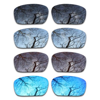ToughAsNails Set of 4 Polarized Replacement Lenses for Oakley Badman Pack-BSBI1