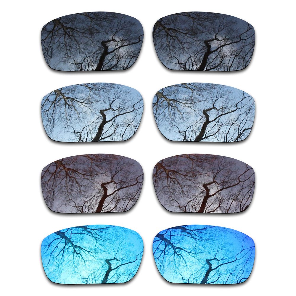 ToughAsNails Set of 4 Polarized Replacement Lenses for Oakley Badman Pack-BSBI1