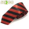 145CM Men's Tie Squared Dot Pattern Neck Tie Black White+Gift Box (A2) view 4