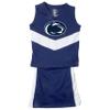 Wes and Willy Girls and Toddlers Game Day Cheering Outfit (Penn State, 4) view 1