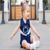 Wes and Willy Girls and Toddlers Game Day Cheering Outfit (Penn State, 4) view 2