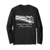 Adult Long Sleeve Train Shirt - Never too old for Choo Choos view 1