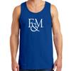 UGP Campus Apparel AT02 - Franklin & Marshall Diplomats Primary Logo Tank TOP - Medium - Royal view 4