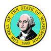 Washington State Seal (2 Pack) Vinyl Decal Sticker - Car Truck Van SUV Window Wall Cup Laptop - Two 5 Inch Decals - MKS0934 view 1