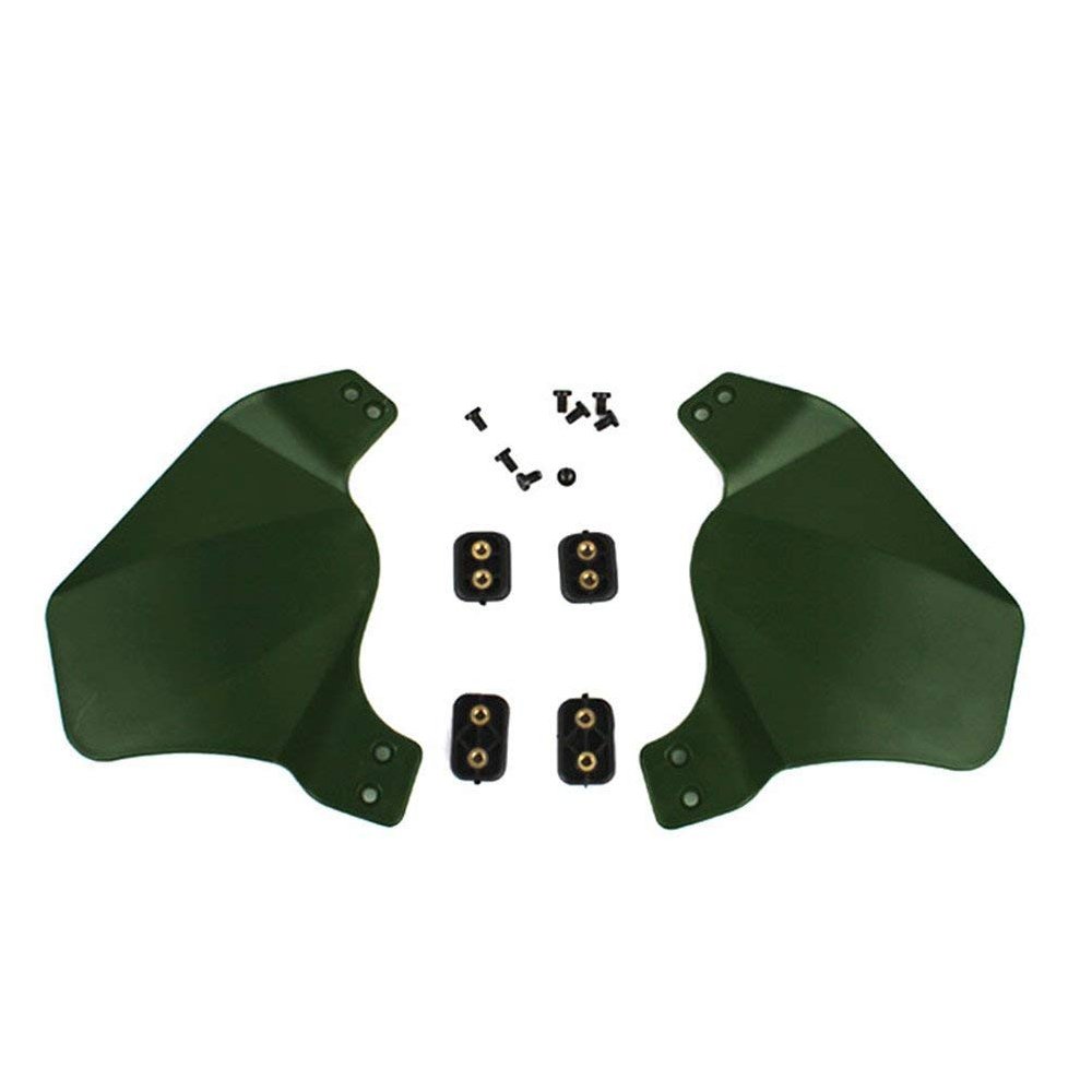 Tactical Paintball Airsoft Up-Armor Side Cover Ear Protection for Fast/IBH Action Helmet