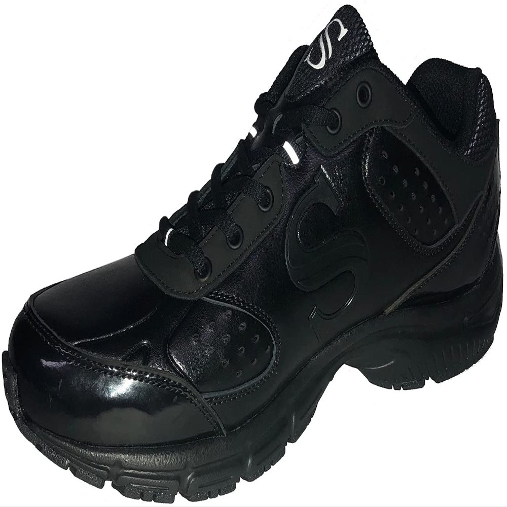 Smitty | BKS-SC1 | Black | Professional Official's Court Shoe | Basketball | Wrestling | Volleyball | Referee's Choice! (9.5)