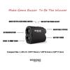 Gogogo Sport Vpro Laser Golf/Hunting Rangefinder, 6X Magnification Clear View 650/1200 Yards Laser Range Finder, Lightweight, Slope, Pin-Seeker & Flag-Lock & Vibration (650 Yard) view 3