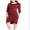CNXYF Womens Elegant Business Retro Cocktail Work Pencil Dress Wear to Work Office Casual Dress view 4