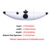 METER STAR 2Pcs Kayak Inflatable Outrigger Stabilizer Water Kayak Floats Buoy,Produced with PVC Raw Materials, Reliable Quality view 3