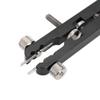 Spring Plier Tool, 6825 Alloy Watch Strap Remover Adjuster Tool V-shaped Spring Plier (Black 6-Pin) view 4