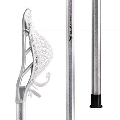 ECD Lacrosse Elite Setup - Bravo1 White - HeroMesh SS White - Bravo1 30" Silver